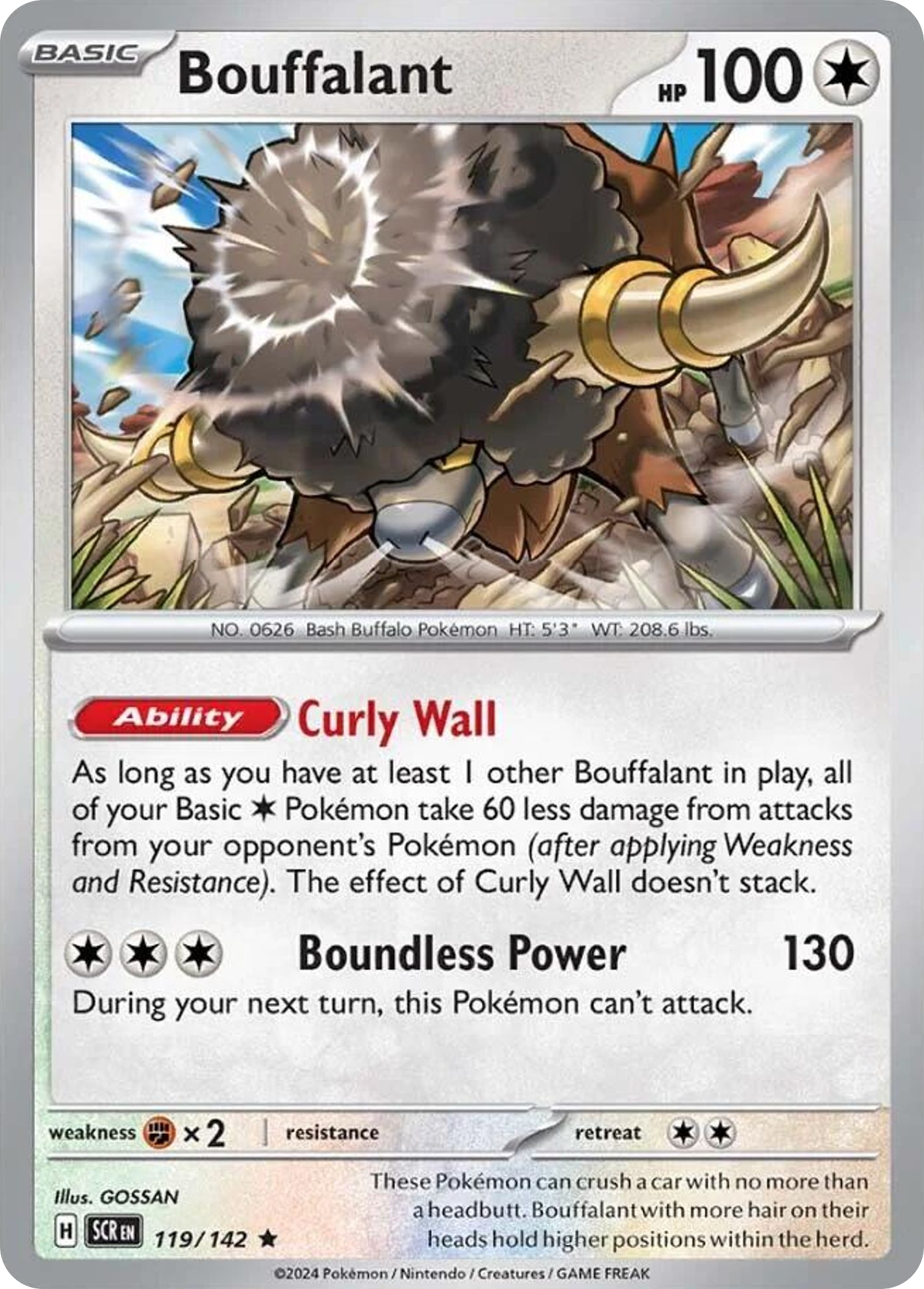 Bouffalant (SCR 119/142)