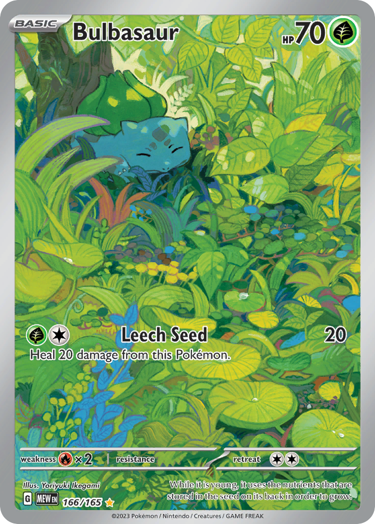 166/165 - Bulbasaur