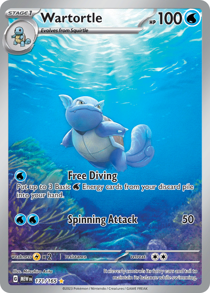 171/165 - Wartortle