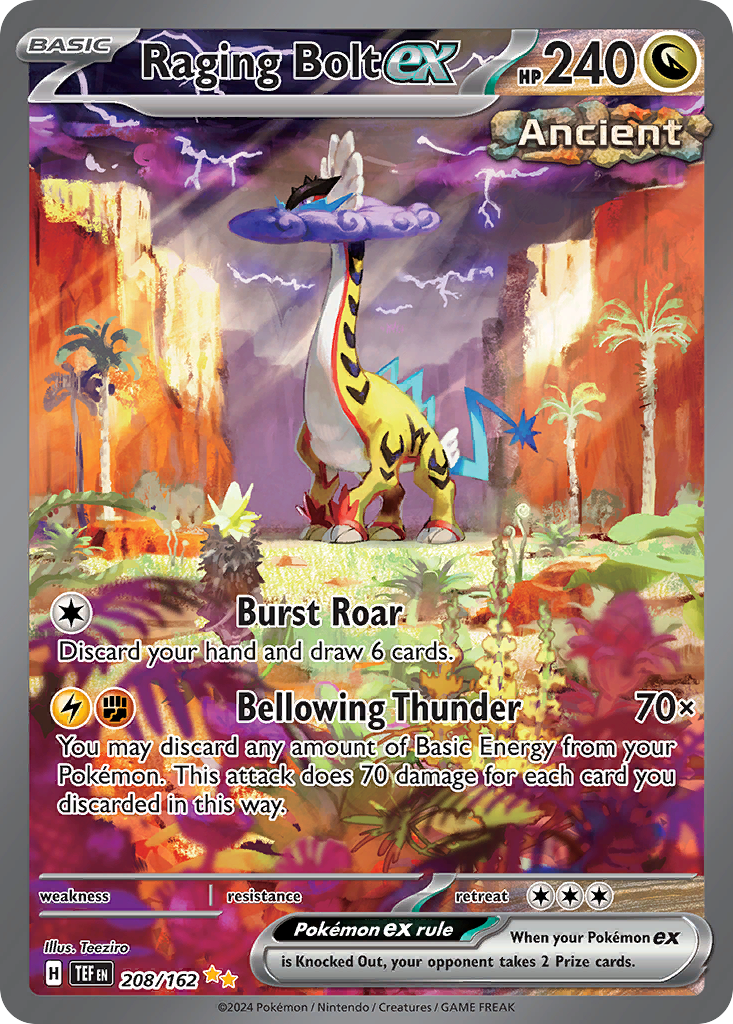 208/162 - Raging Bolt ex