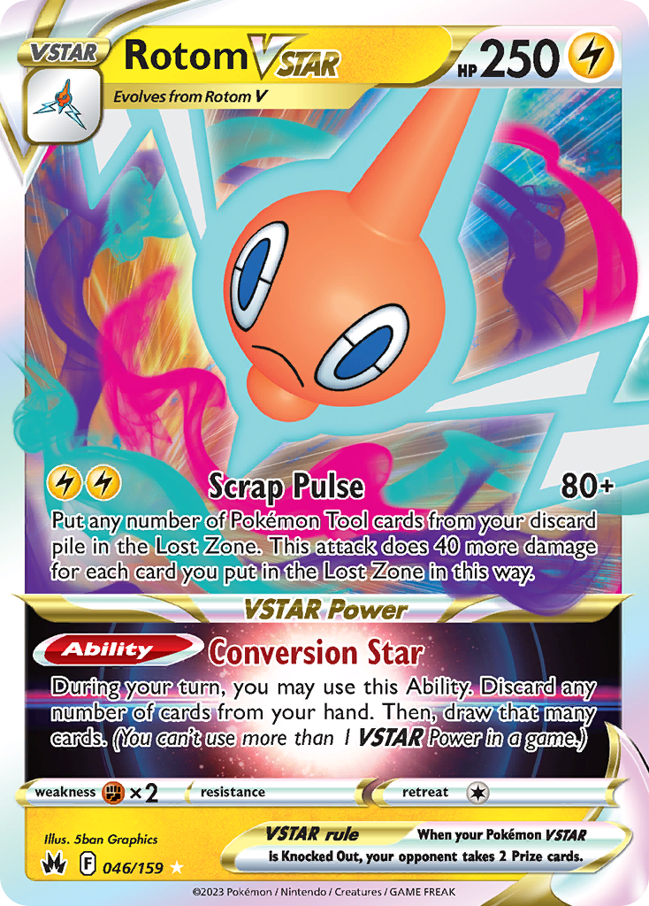 Rotom VSTAR (CRZ 046/159)