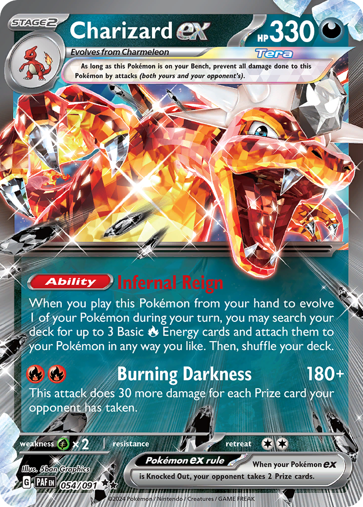 Charizard ex (PAF 054/091)