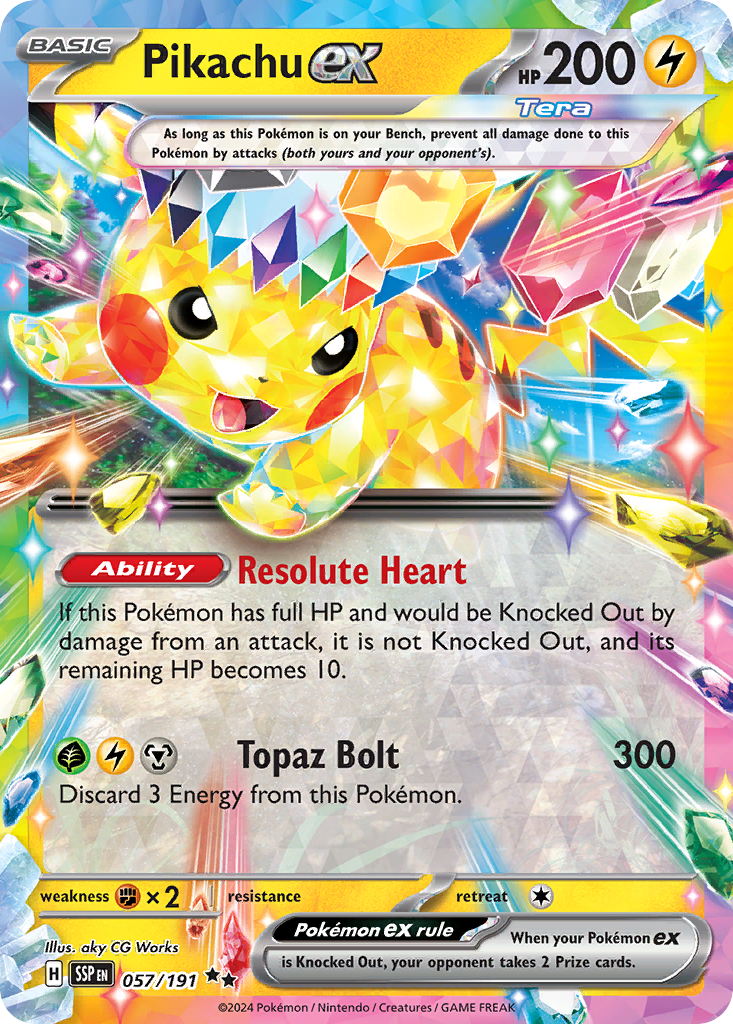 Pikachu ex (SSP 057/191)