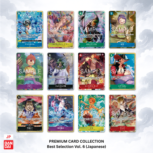 One Piece Premium Card Collection – Best Selection Vol. 6 (Japanese)
