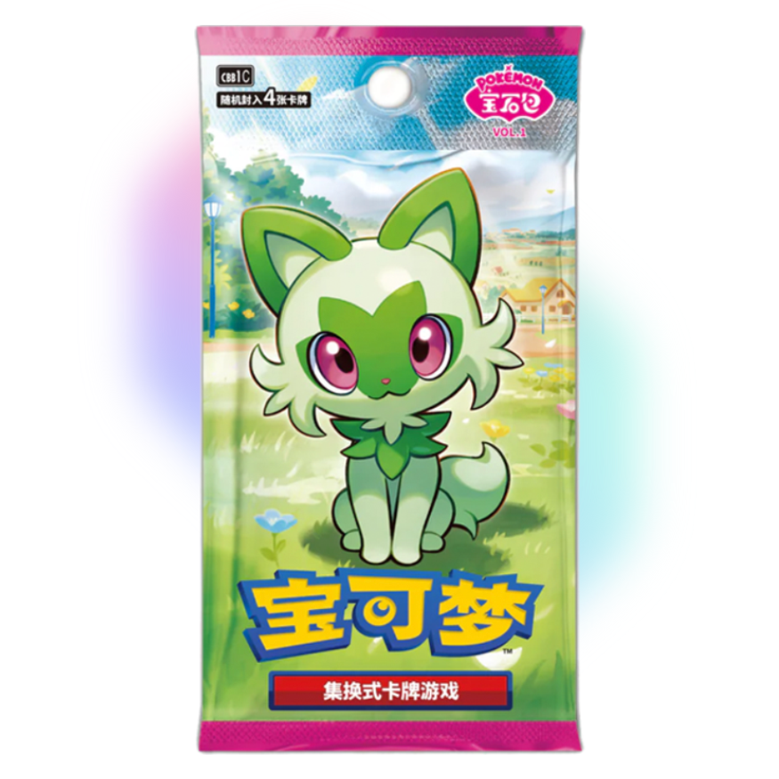 Chinese Pokmon Gem Pack Vol. 1 Booster Box Chinese Pokmon Gem Pack Vol. 1 Booster Box