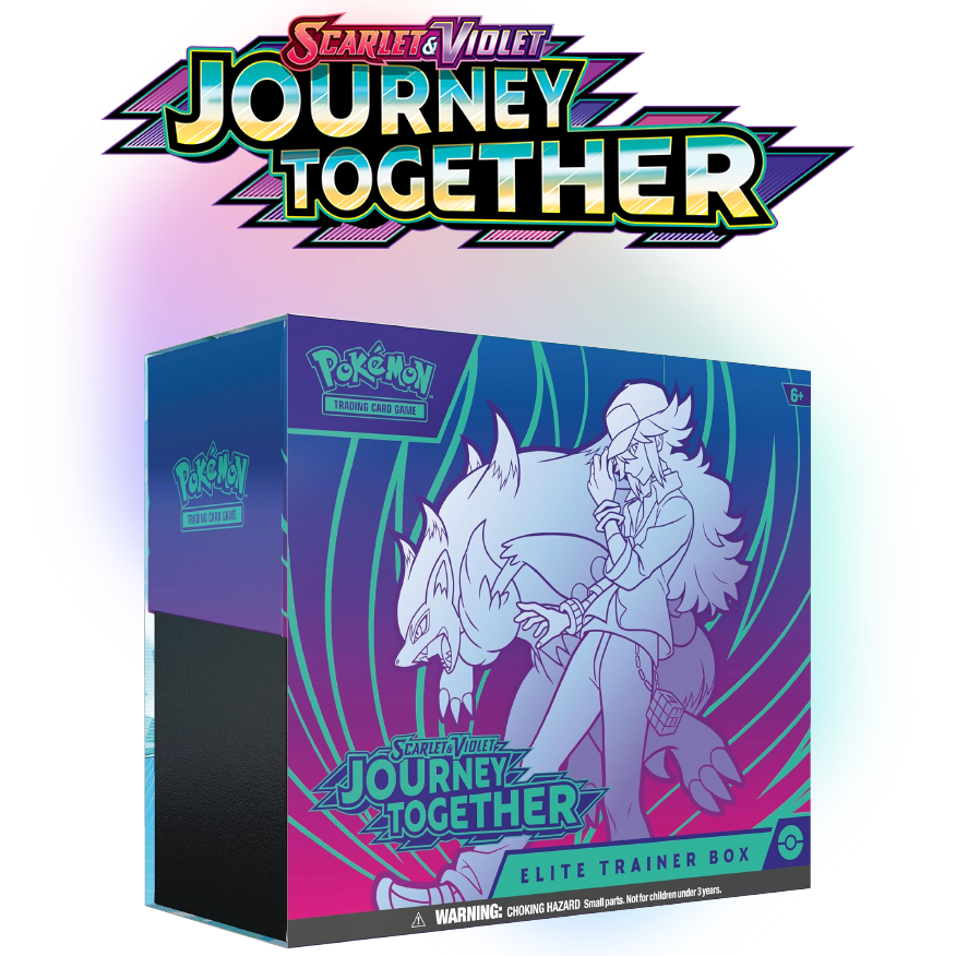 Pokemon - Journey Together- Elite Trainer Box Pocket Collection Pokemon - Journey Together- Elite Trainer Box Pocket Collection