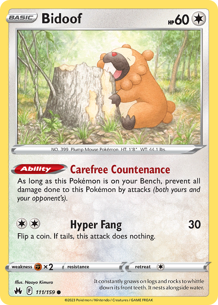 Bidoof (CRZ 111/159)