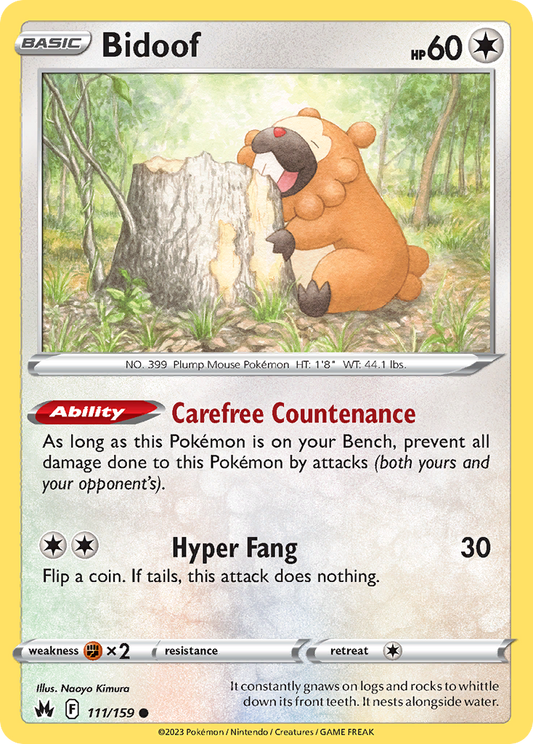 Bidoof (CRZ 111/159)