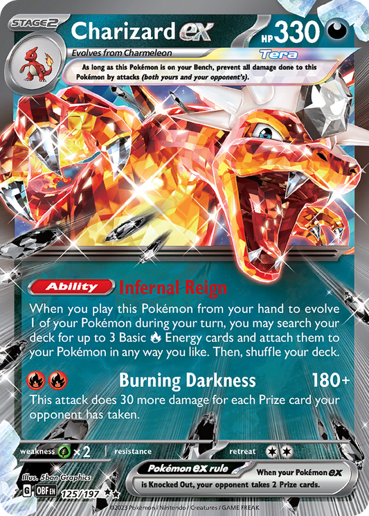 Charizard ex (OBF 125/197)