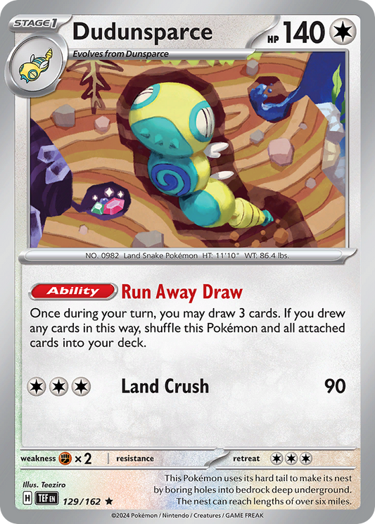 Dudunsparce (TEF 129/162)