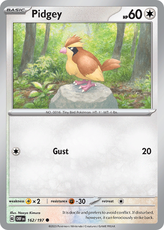 Pidgey (OBF 162/197)