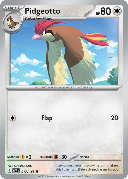 Pidgeotto (MEW 017/165)