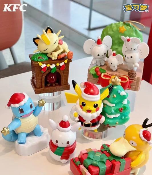 2025 KFC x Pokemon China Holiday Toys
