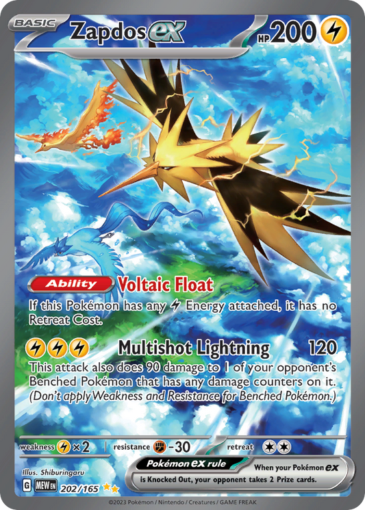 202/165 - Zapdos ex