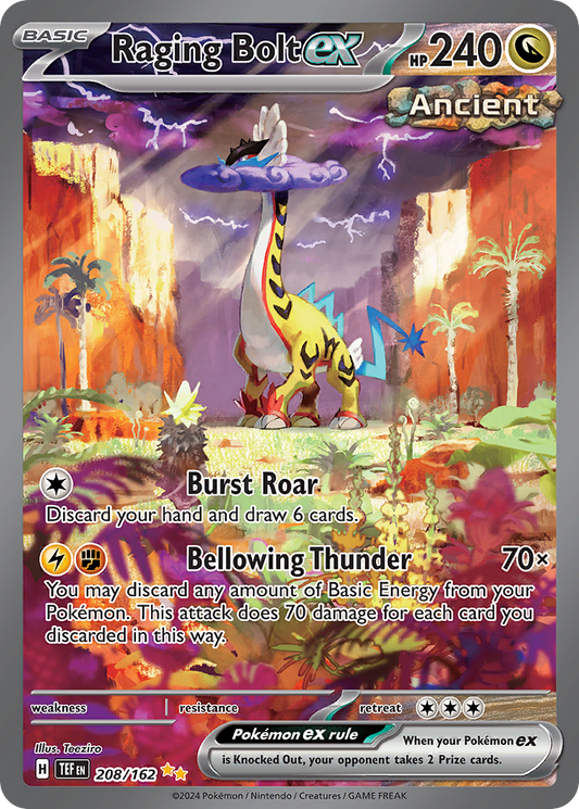 208/162 - Raging Bolt ex