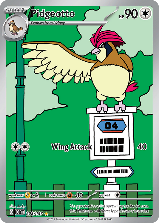 208/197 - Pidgeotto