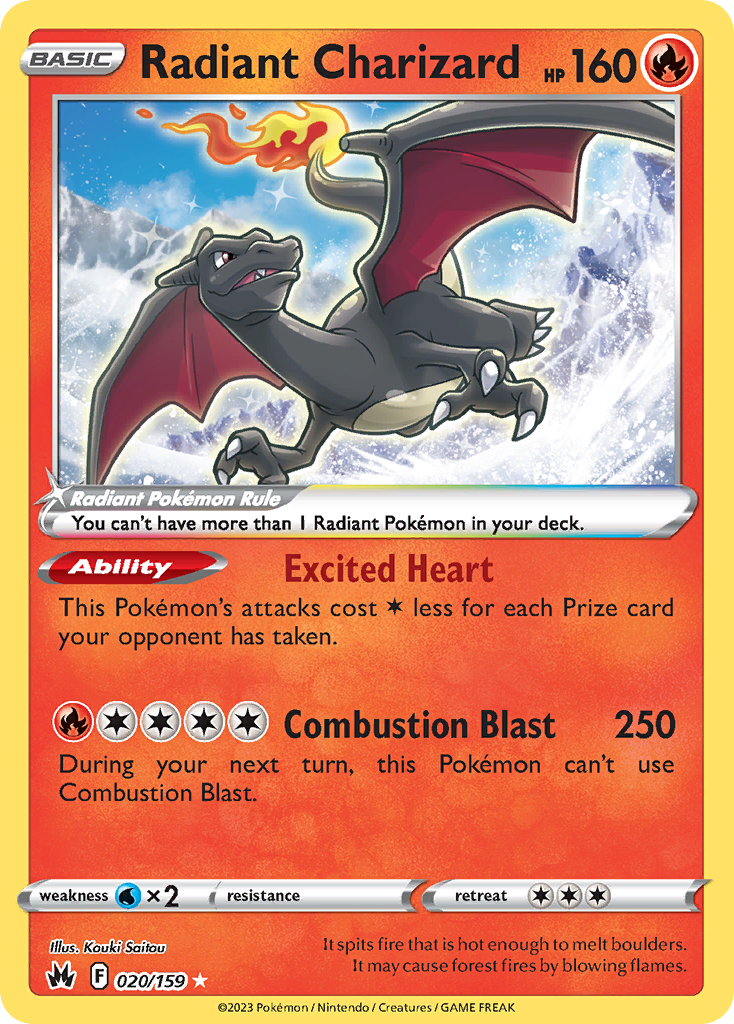 Radiant Charizard (CRZ 020/159)