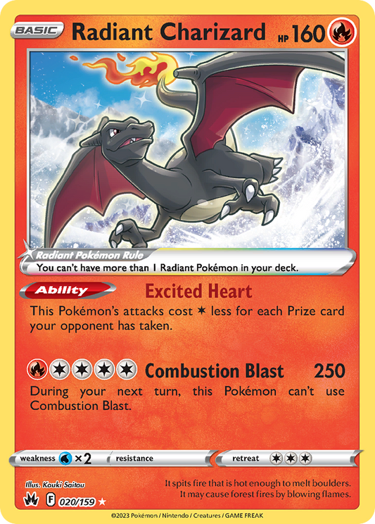 Radiant Charizard (CRZ 020/159)
