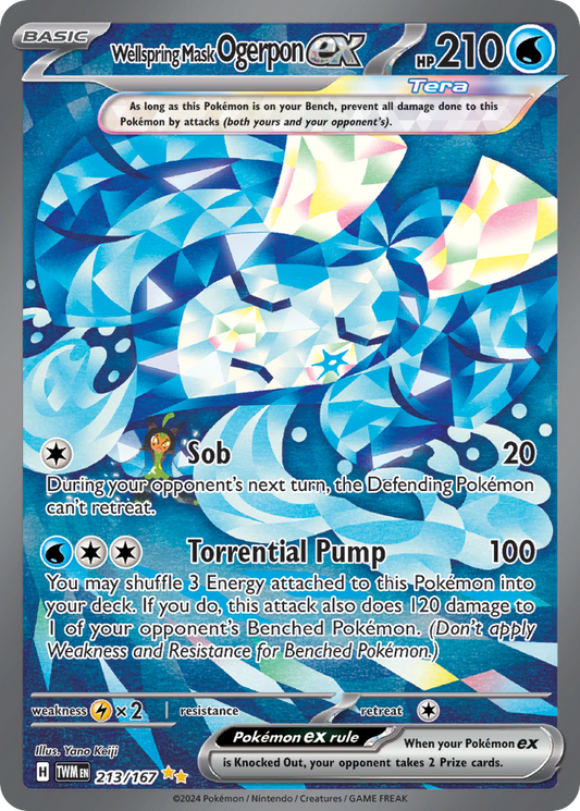 213/167 - Wellspring Mask Ogerpon ex