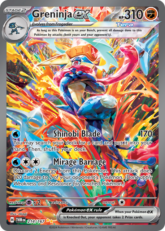 214/167 - Greninja ex