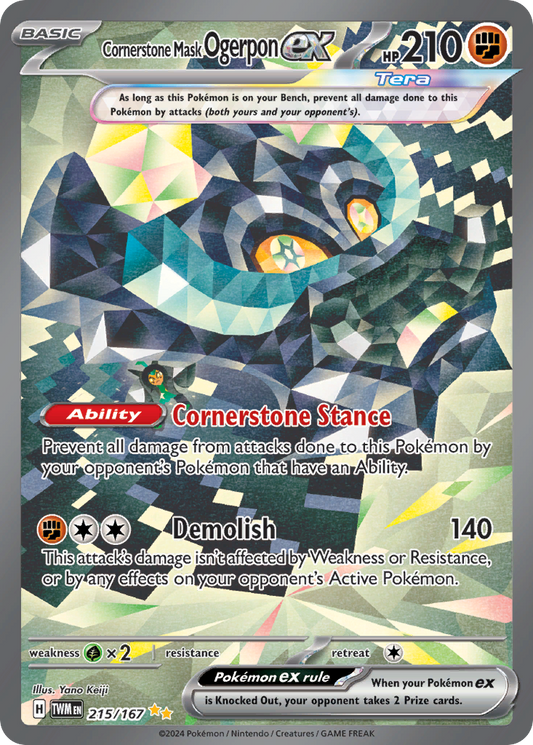 215/167 - Cornerstone Mask Ogerpon ex