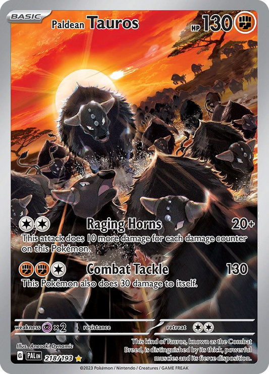 218/193 - Paldean Tauros