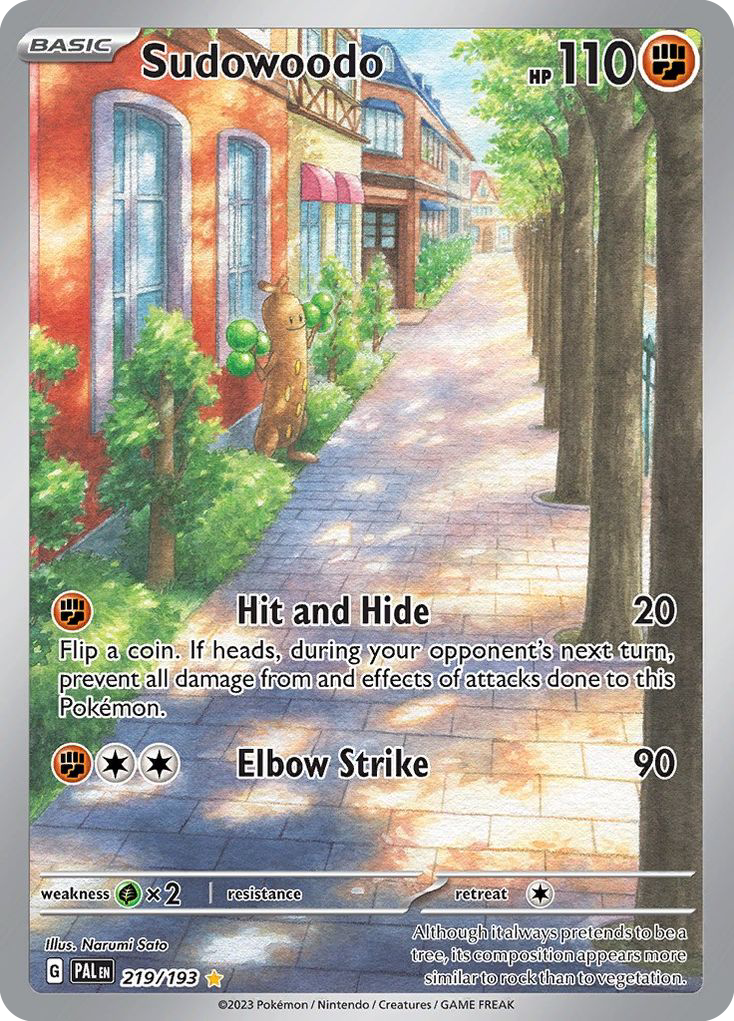 219/193 - Sudowoodo