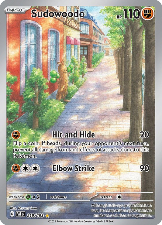219/193 - Sudowoodo