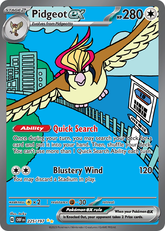 225/197 - Pidgeot ex