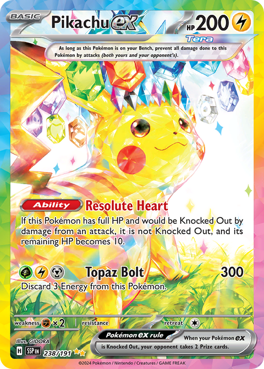 238/191 - Pikachu ex