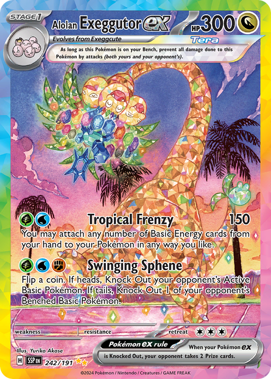 242/191 - Alolan Exeggutor ex