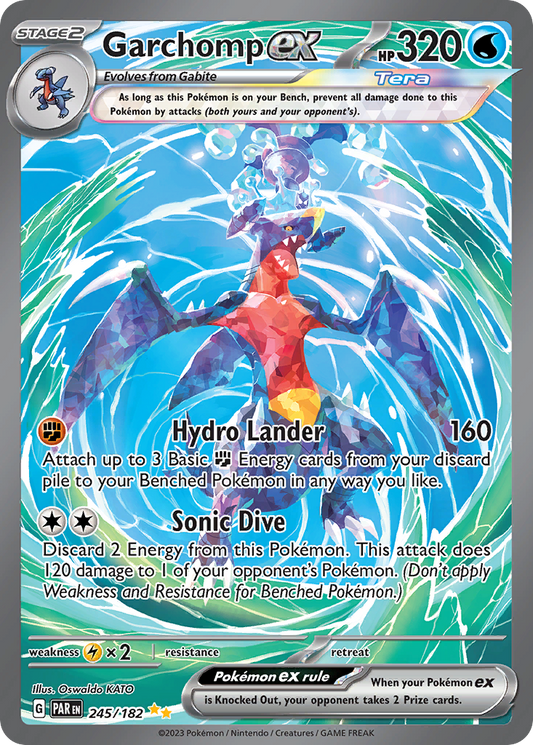 245/182 - Garchomp ex