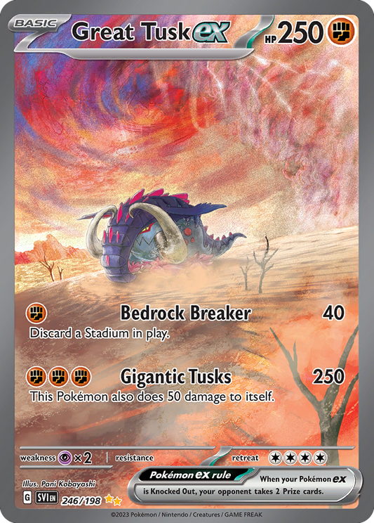 246/198 - Great Tusk ex