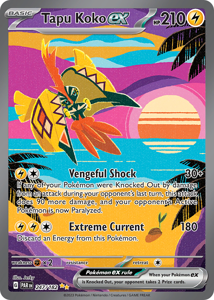 247/182 - Tapu Koko ex