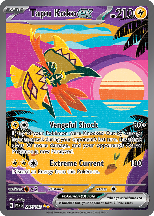 247/182 - Tapu Koko ex