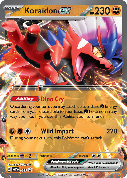 Koraidon ex (SVP 029)