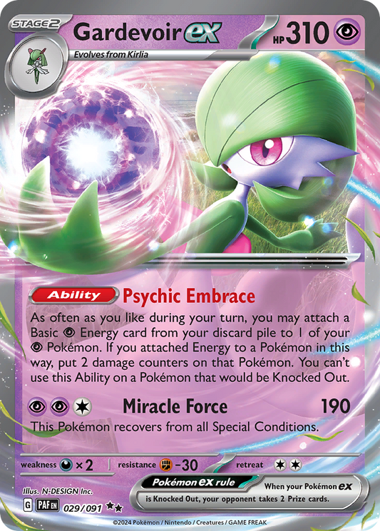 Gardevoir ex (PAF 029/091)