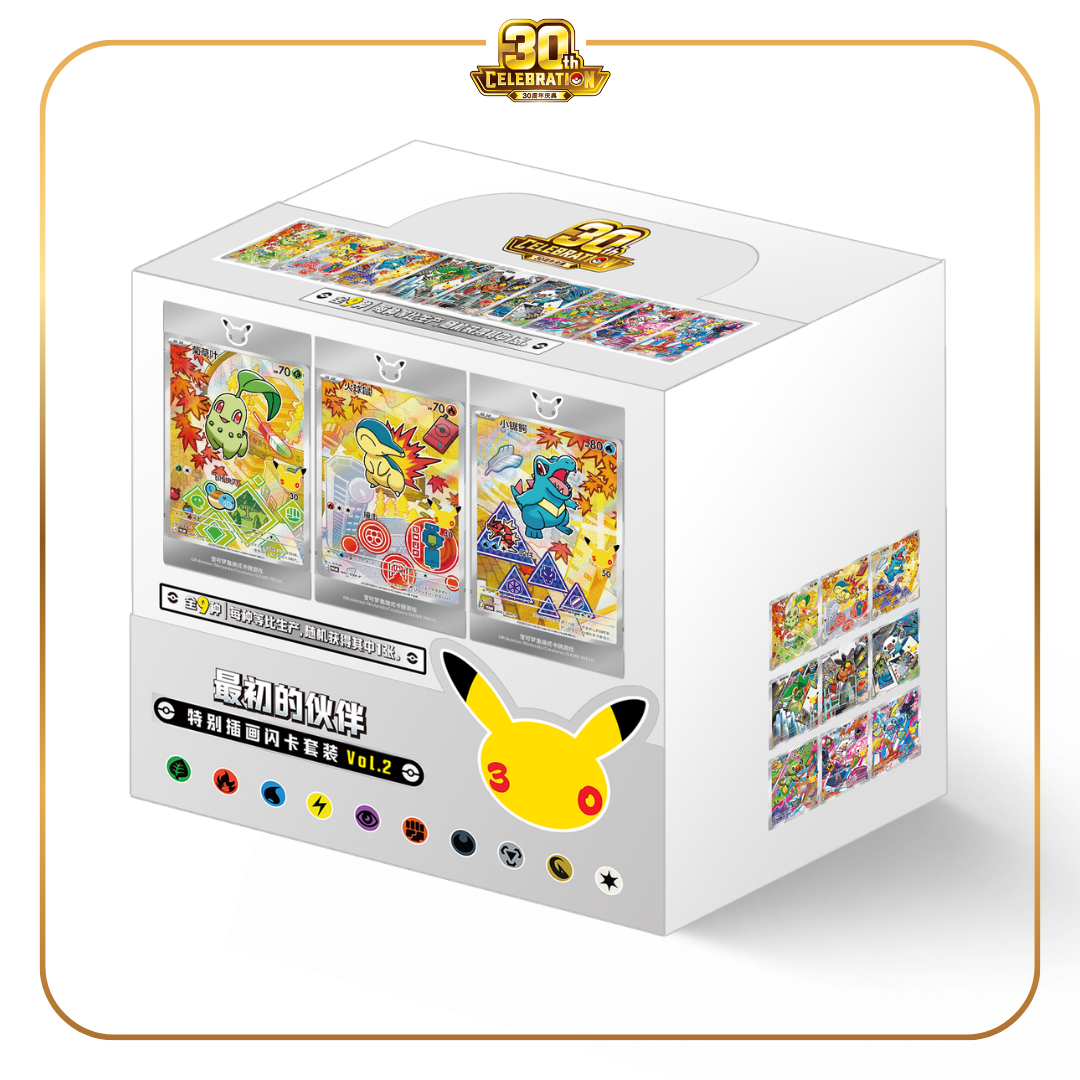 30th Anniversary - Original Partner Card Set Vol. 2  Display ✨