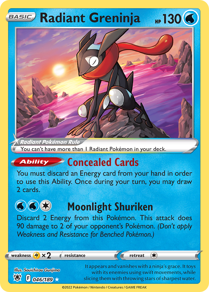 Radiant Greninja (AR 046/189)