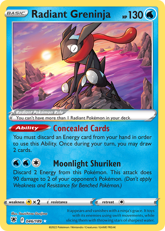 Radiant Greninja (AR 046/189)