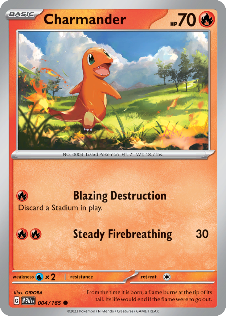 Charmander (MEW 004/165)