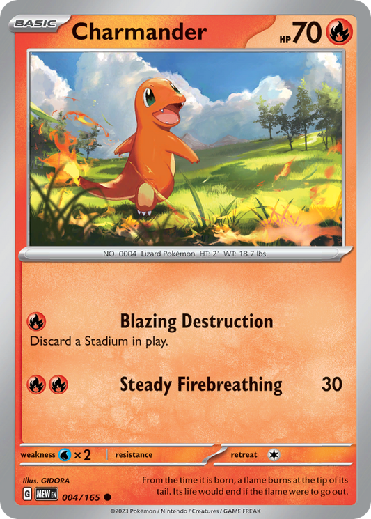 Charmander (MEW 004/165)