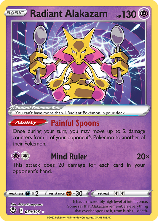Radiant Alakazam (ST 059/195)