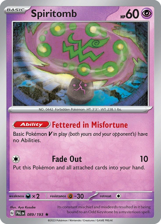 Spiritomb (PAL 089/193)
