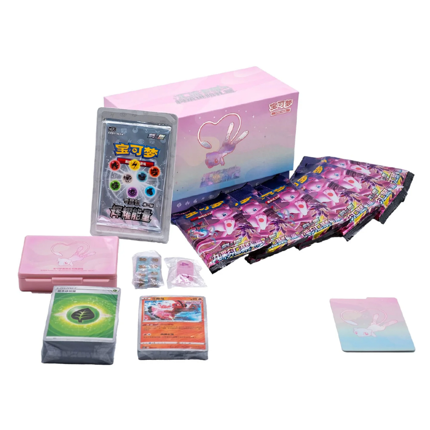 Fusion Strike Mew Advanced Deck Building Box (Nine Colors Gathering ...