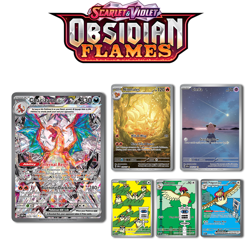 Obsidian Flames - Booster Box