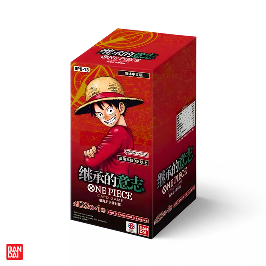 One Piece OPC-13 Carrying On His Will Booster Box (Simplified Chinese)