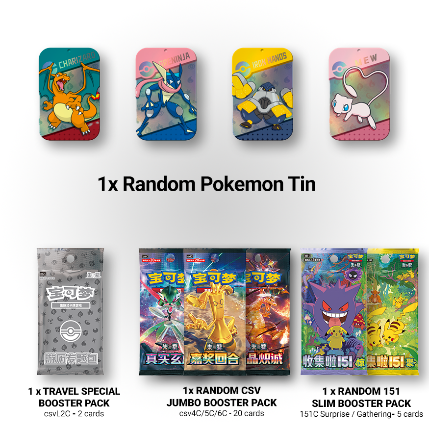 Travel Collection Tin - Blind Box