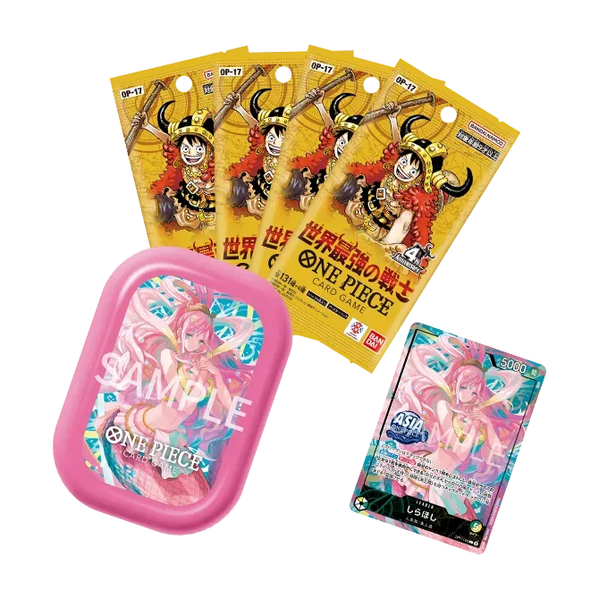 One Piece Mini-tin Pack Set Vol. 4 TS-04 – Shirahoshi – Pink