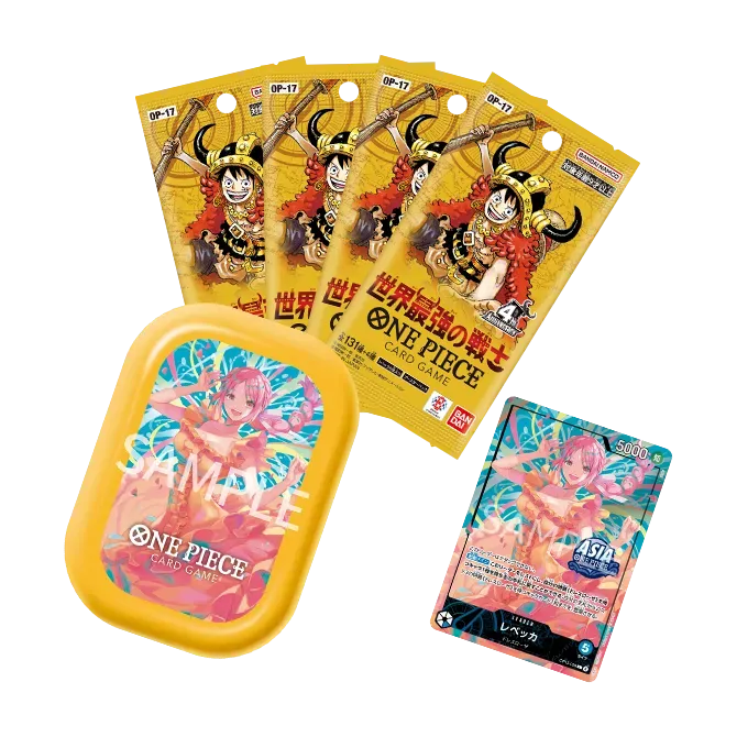 One Piece Mini-tin Pack Set Vol. 4 TS-04 – Rebecca – Orange